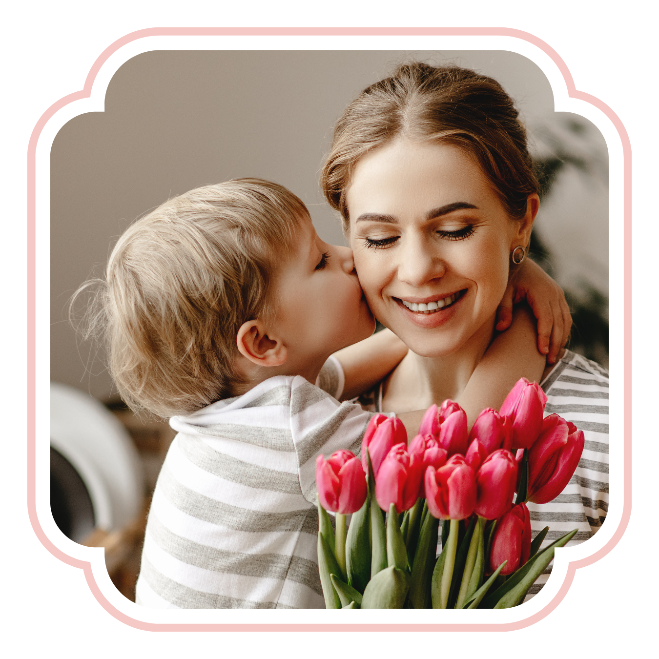 Fêtez les mamansavec votre fleuriste [Nom]